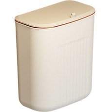 ANSWERFIT 廚房現代風掛式廚餘桶垃圾桶, 白色