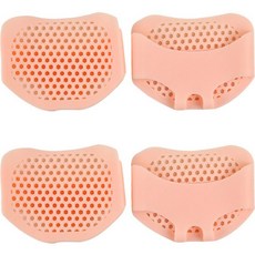 Wing Coco高級矽膠腳趾保護氣墊, 4個, 皮膚