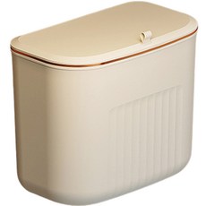 앤써핏 주방 모던 걸이형 음식물 쓰레기통 휴지통, 화이트