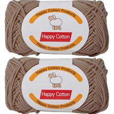 Yarna Happy Cotton 編織線 45g, 761, 2個