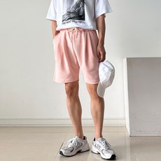 단군 남성용 냉감 통기성 투턱 엠보 스판 밴딩 쿨 반바지