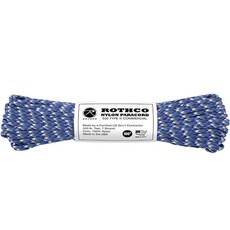rothco Paracord 傘繩, 藍色迷彩, 1個
