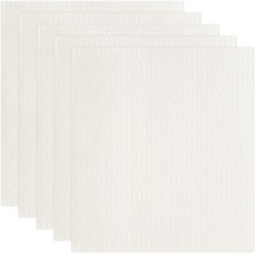 Winprice 纖維素抹布 白色, 5個