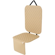 MomnLittle 嬰幼兒汽車座椅保護墊, 米色, 1個