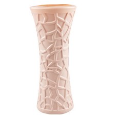 Jussi 商店 塑膠插花花瓶, 粉紅色