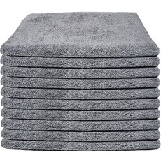 World Clean Flinnlight 超細纖維毛巾 灰色, 10個