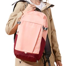 디트리 트래킹 등산 아웃도어 접히는 백팩 25L, 02 베이비핑크