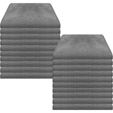 World Clean 多功能超細纖維抹布 灰色, 20個