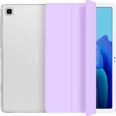 제이로드 클리어슬림 태블릿 케이스, 라이트퍼플, 1개