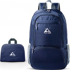 DITRI 輕量摺疊簡約後背包 26L, 04 海軍藍