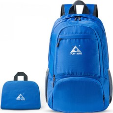 DITRI 輕量摺疊簡約後背包 26L, 01 藍色