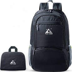 DITRI 輕量摺疊簡約後背包 26L, 02 黑色