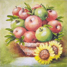 酷米藝術 風水畫框 蘋果B, 單一顏色