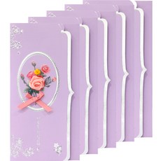 From&To Rosemoor 禮金袋 FB229-2, 5個, 混合顏色