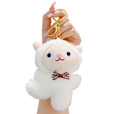 Blazes可愛的羊小吊飾娃娃鑰匙圈, C型, 1個