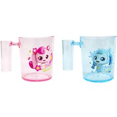 Alsongdalseong Catch Teenieping一次用牙刷杯 Hachuping包裝 2入, 混色, 1個