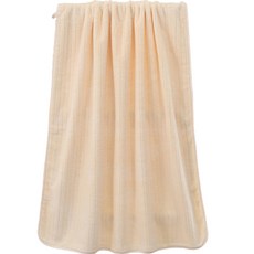 파라다이소 러블리 코튼캔디 컬러 대형 비치타월 70 x 140 cm 300g, 옐로우, 1개