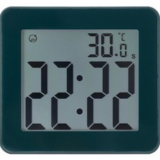 욕실 방수가능한 디지털시계, 블랙