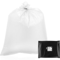 平板塑膠袋 76x94cm 乳白色 50入, 1個, 80L