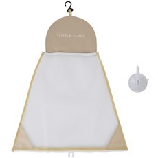 LITTLE CLOUD 浴室網袋+強力吸附板, Sand Beige, 1個