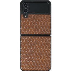 유스픽 스퀘어 엠보 레더 하드 휴대폰 케이스