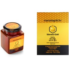 麥盧卡金蜂蜜瓶+蜂蜜棒套組, 550g, 1組