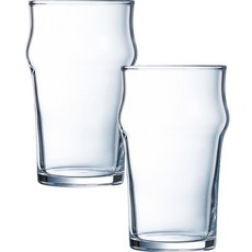 ARCOROC 強化玻璃Nonic高腳玻璃杯, 2個