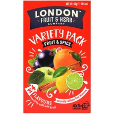 런던프룻앤허브 스파이시 허브티 컬렉션 4종 세트, 2g, 20개입, 1세트