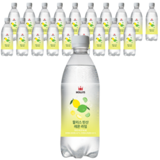 할리스 탄산음료 레몬 라임, 500ml, 20개