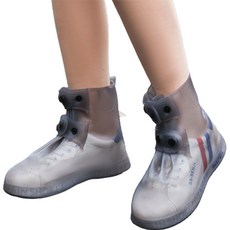 登山鞋 高級型 防水套 06 L(260mm) 2入組, 灰色, 1套