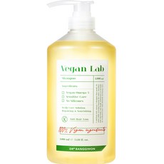 Dr.Banggiwon Vegan Lab無矽靈健髮洗髮精, 1L, 1個