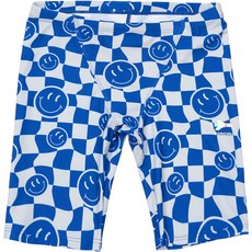 renoma SWIM&GYM 男童款格紋微笑4分泳褲 RN-BS2D801