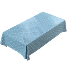 바디보 방수 테이블 커버 식탁보, 라인민트, 90 x 90 cm, 1개