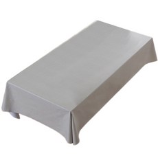 Badibo 防水桌套 桌布, 90 x 90 cm, 淺灰色