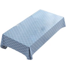 Badibo 防水桌套 桌布, 80 x 120 cm, 線條藍色