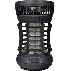 캠프365 4 in 1 하이브리드 팬 해충 랜턴, 블랙, 1개