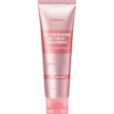 KUNDAL 昆黛爾 蛋白質受損修護免沖洗護髮素 紫羅蘭鈴蘭香, 1個, 130ml