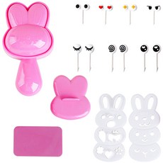 Inbloom 簡易兔子飯糰製作 + Decopic Expression 20p 套組, 混色, 1組