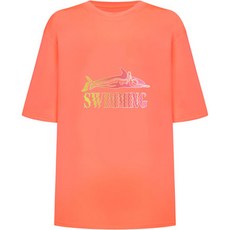 soleil 男款寬鬆版型短袖游泳防磨衣上衣