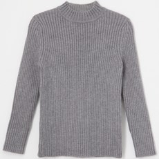 女童款Eve半高領羅紋針織衫 J6859