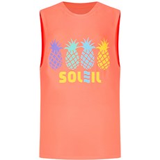 soleil 男款雪酪風細緻寬鬆版防磨背心上衣