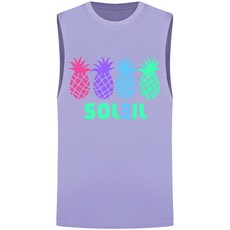 soleil 男士雪酪派恩寬鬆版防磨背心上衣