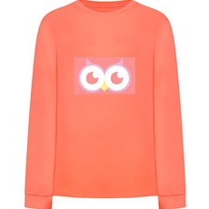 Soleil 男款貓頭鷹圖案寬鬆修飾身形防曬上衣