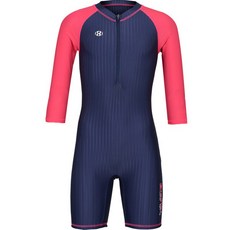 haxst 女童連身長袖室內泳衣 HTB-G15