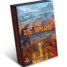 Asmodee 製圖師桌遊 地圖包 4 + 5 + 6 擴充套組, 混合顏色, 1個
