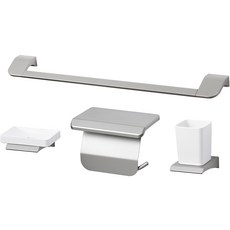 Dujin 霧面緞光浴室配件4件組, 1套, 緞面