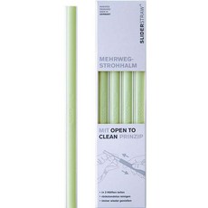 sliderstraw 長版 綠色, 4支, 1盒