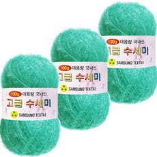 Yarna 大捲菜瓜布編織線 100g, 164 薄荷, 3個