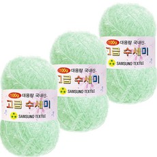 Yarna 大捲菜瓜布編織線 100g, 134 嬰兒薄荷, 3個