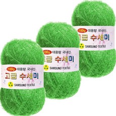 Yarna 大捲菜瓜布編織線 100g, 102永都, 3個